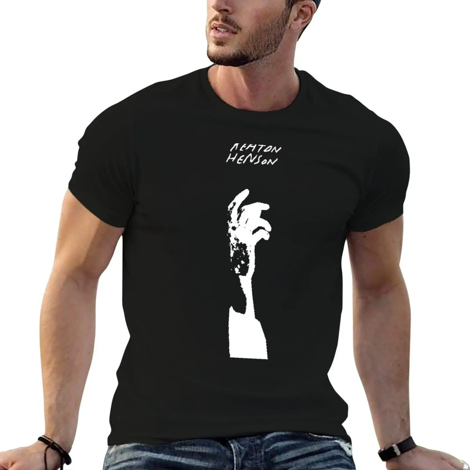 Футболка Keaton Henson Alright Hand Pixels, мужская футболка из 100% хлопка, мужская футболка из 100% хлопка