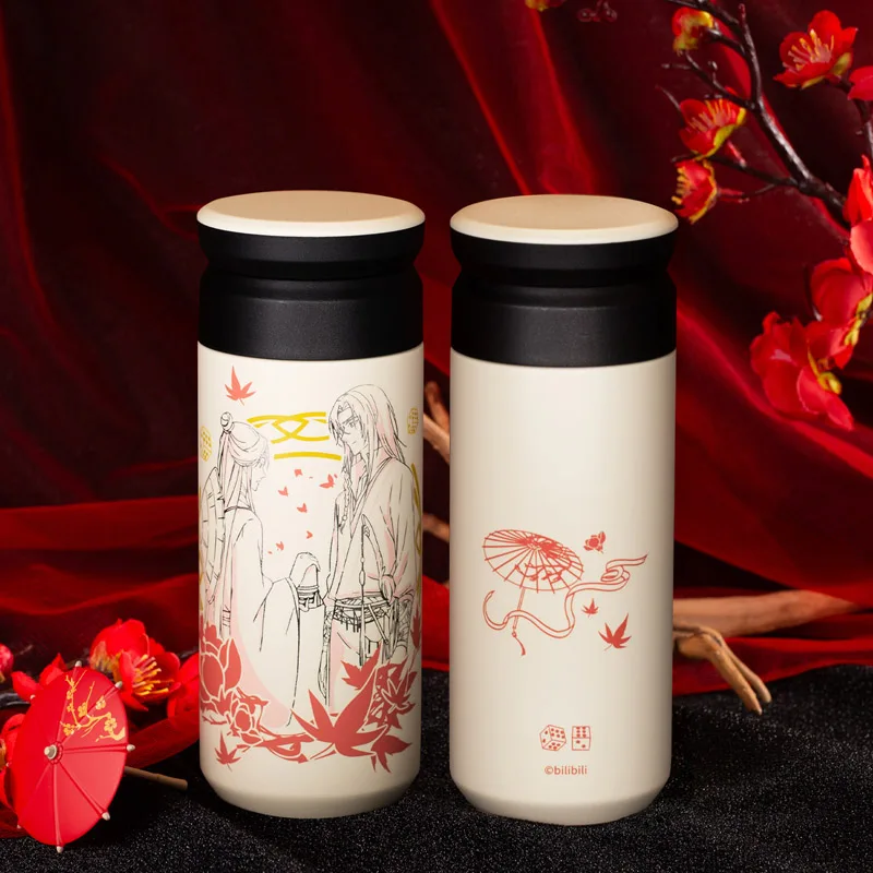 Фото [Официальный] Аниме Heaven Official's Blessing Термос Tian Guan Ci Fu Xie Lian Hua Cheng Чашка воды Косплей Открытый Doujin Подарки №3