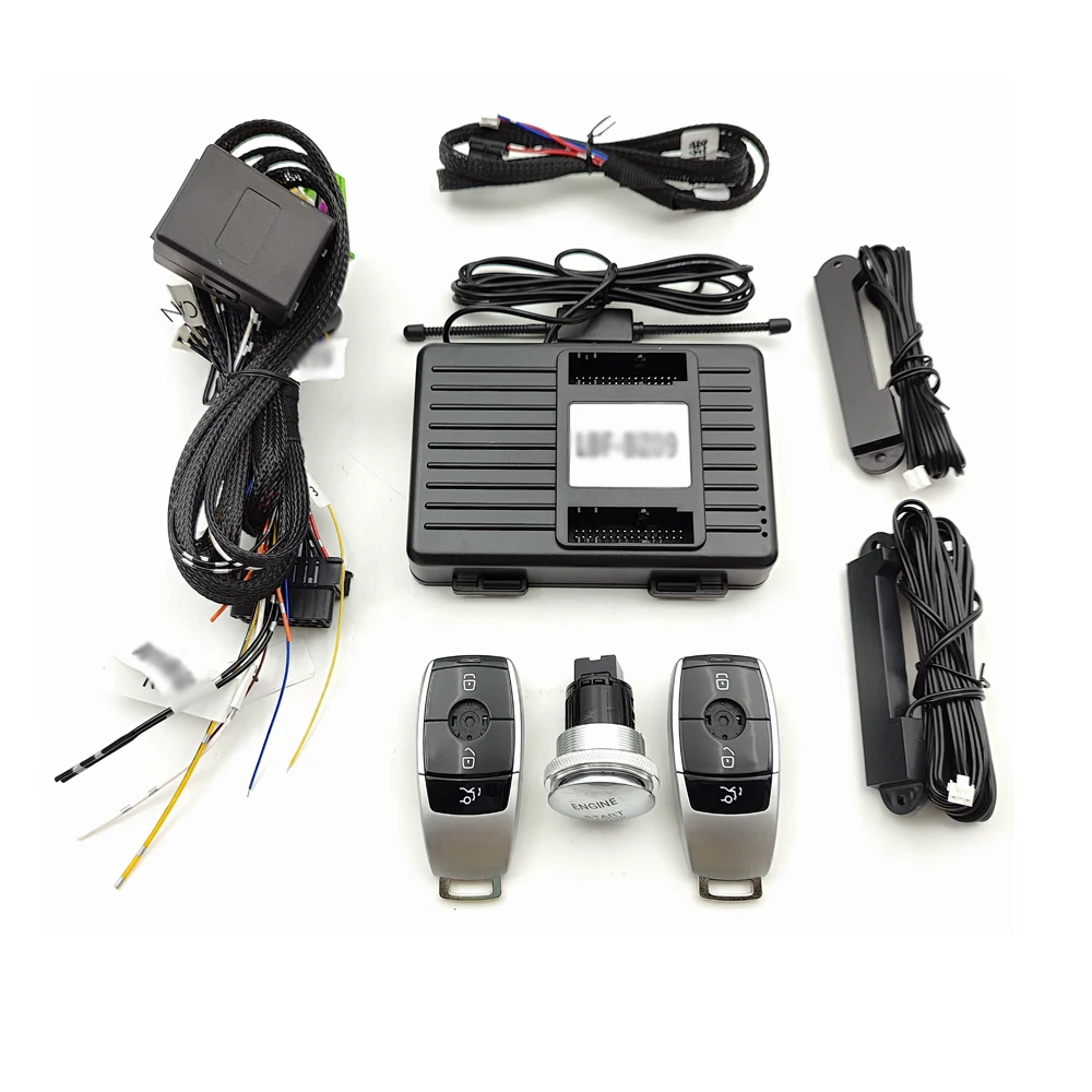 Кнопка бесключевого запуска для Mercedes Benz SLK R171 2004-2011/CLS 2007-2010/CLK 2004-2006, удобный пульт дистанционного управления PKE Entr Стартеры