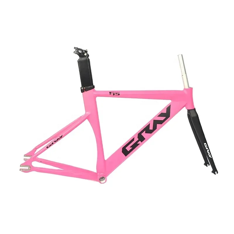 Рама трекового велосипеда 700C, колесная пара, лучшая цена, рама велосипеда Fixie, алюминиевая односкоростная велосипедная рама, фиксированная
