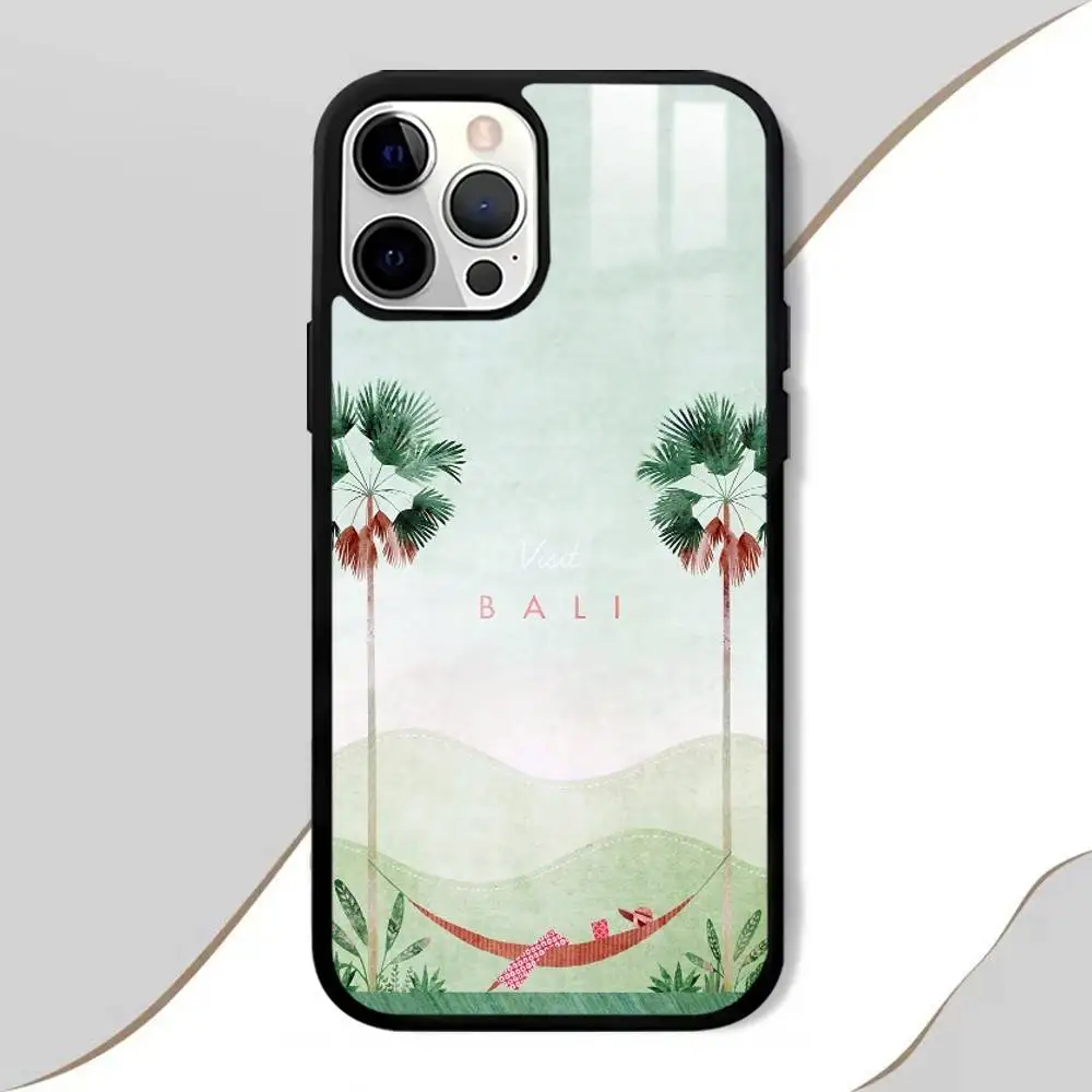 Чехол для телефона с модным пейзажем Генри Рекса для iPhone 16, 15, 14, 13, 12, 11 Pro Max Plus Mini Plus, защитный чехол с твердой поверхностью (art.: 3920cfe84da46) - 3920cfe84da46
