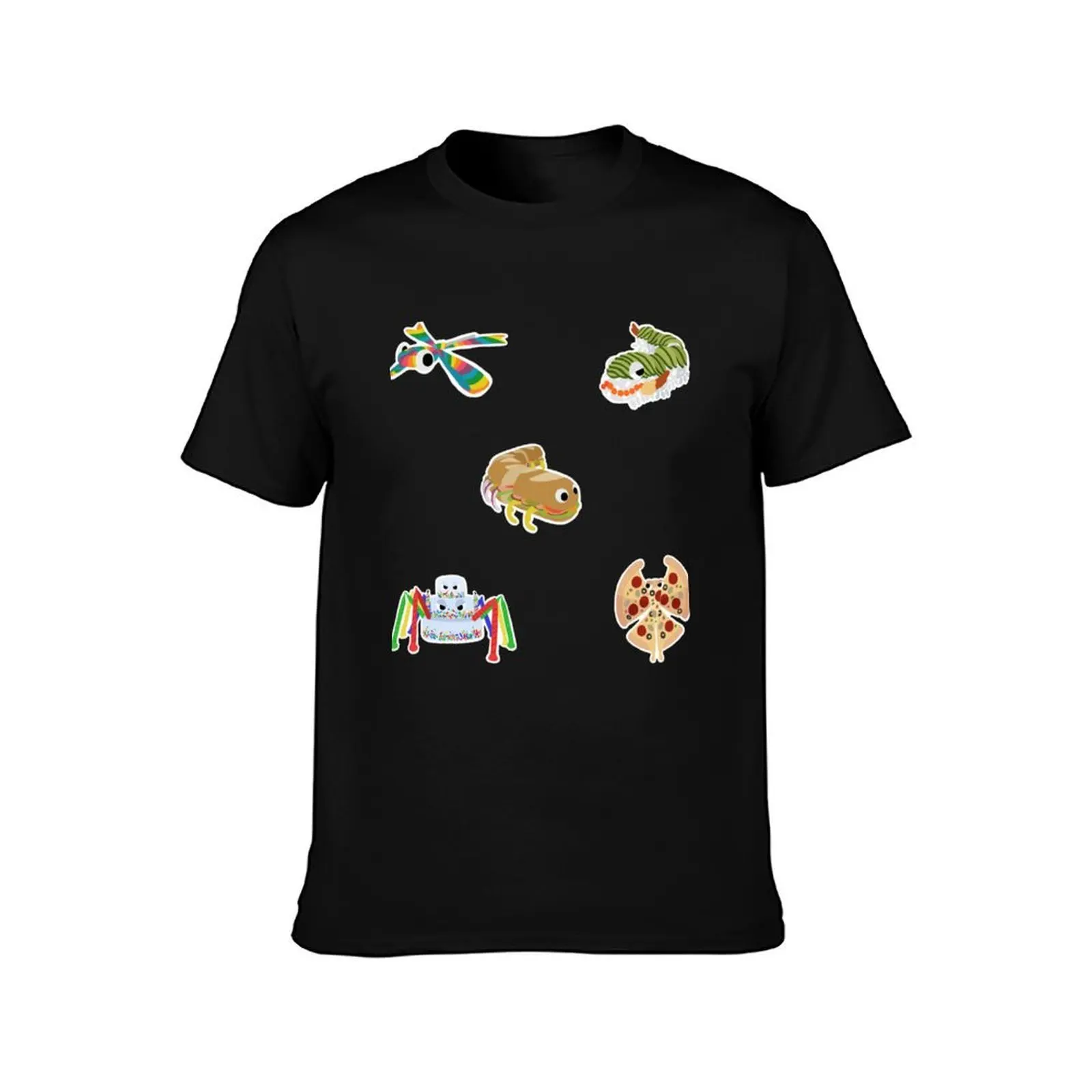 Фото Футболка Bugsnax Best Of Bugsnax Pack For Fans, забавные футболки, хлопковая мужская футболка, футболка №2