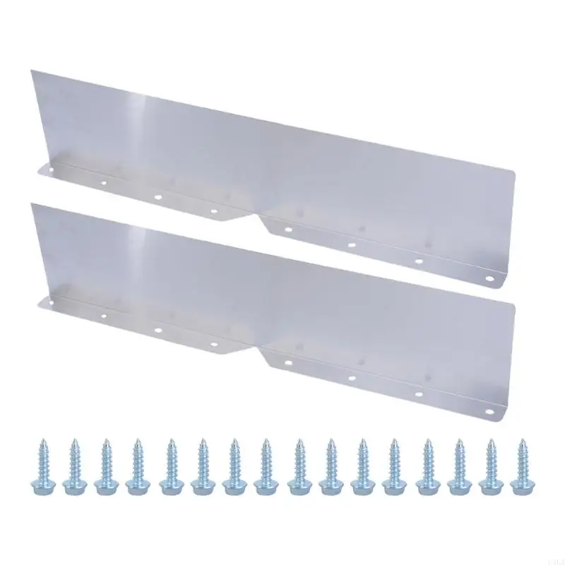 U4LA 2pcs Rain Thyter Valley Roofing Gutter Gatter Замена Rain Diverter