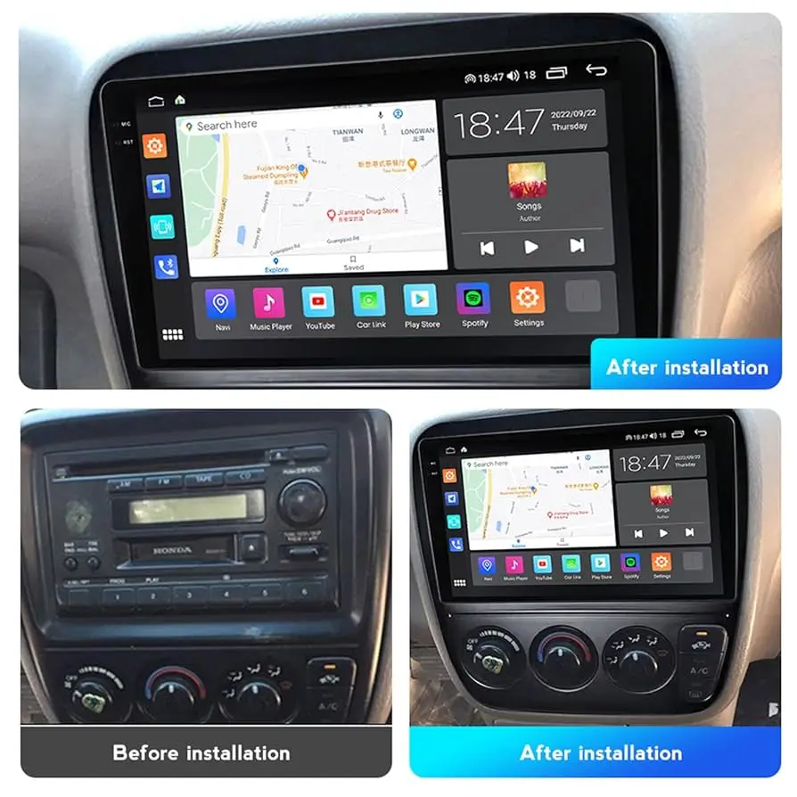 Фото Для автомобильного радиоплеер Android DAB + 1080P DVR TPMS CARPLAY OBD 360 калибровочная ткань №4