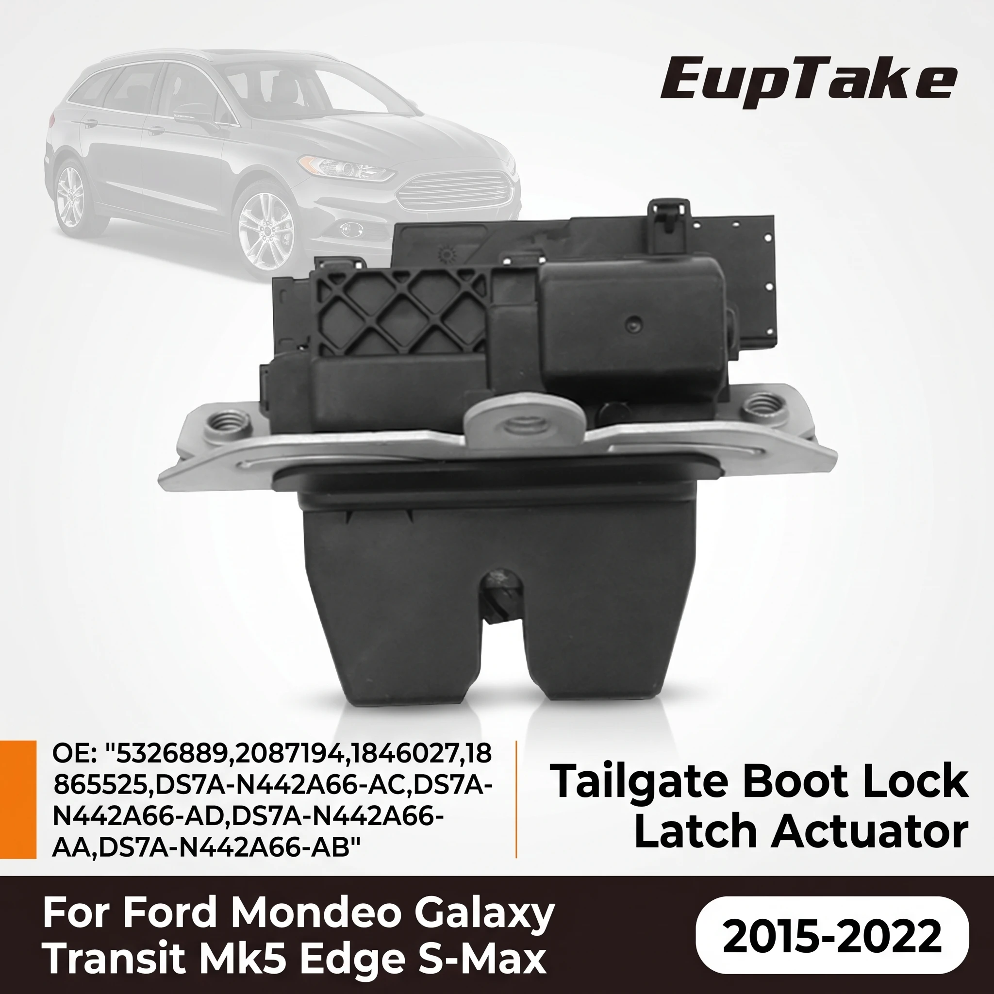 Привод замка багажника 5326889 DS7AN442A66AC для Ford Mondeo, Galaxy, Transit Mk5, Edge, S-Max, 5-контактный, без электропривода