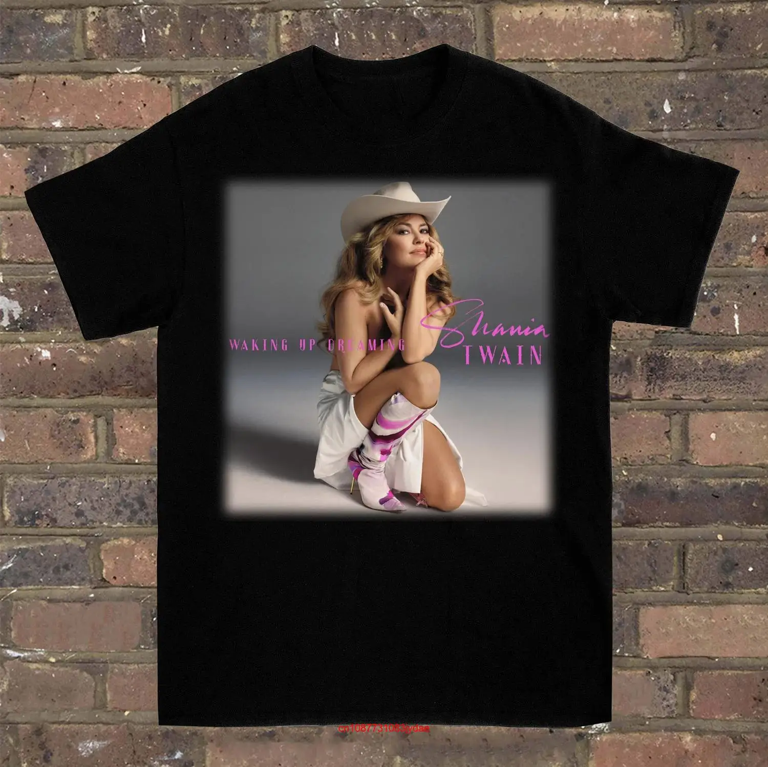 Футболка Shania Twain для мужчин и женщин, хлопковая рубашка с длинным или коротким рукавом, все размеры