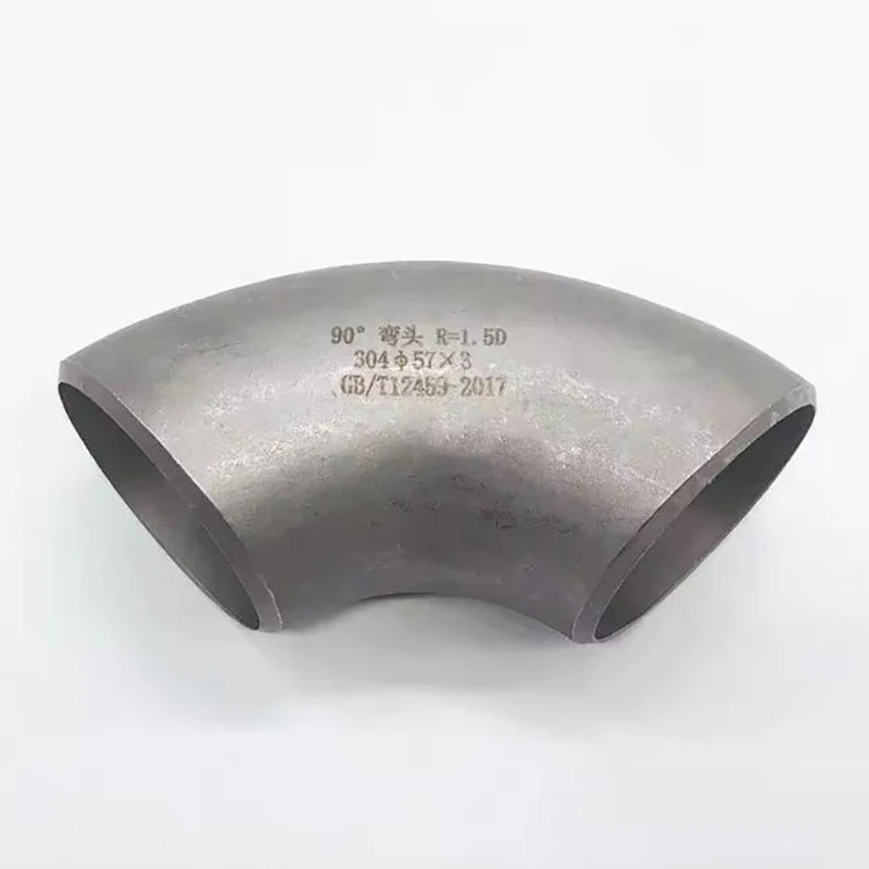 42 45 48 51 57 60 76 89 мм 1-3/4 дюйма 2 дюйма 2-1/4 дюйма 2,5 дюйма 3 дюйма наружный фитинг из нержавеющей стали 304, колено 90 градусов, стыковочная сварная труба
