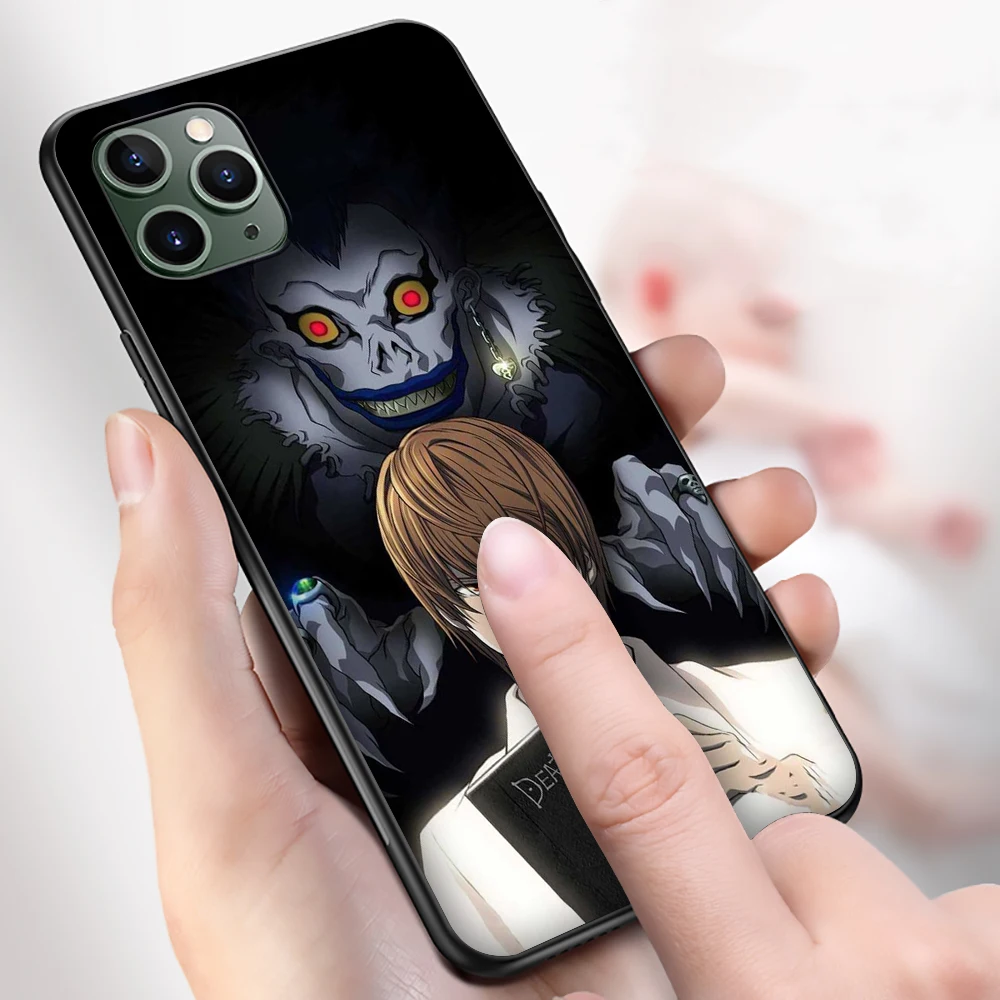 F9 Death Note Soft Silicone Case for iPhone 15 16Pro Max Plus  Cover (art.: 3920caa8421d7) - 3920caa8421d7
