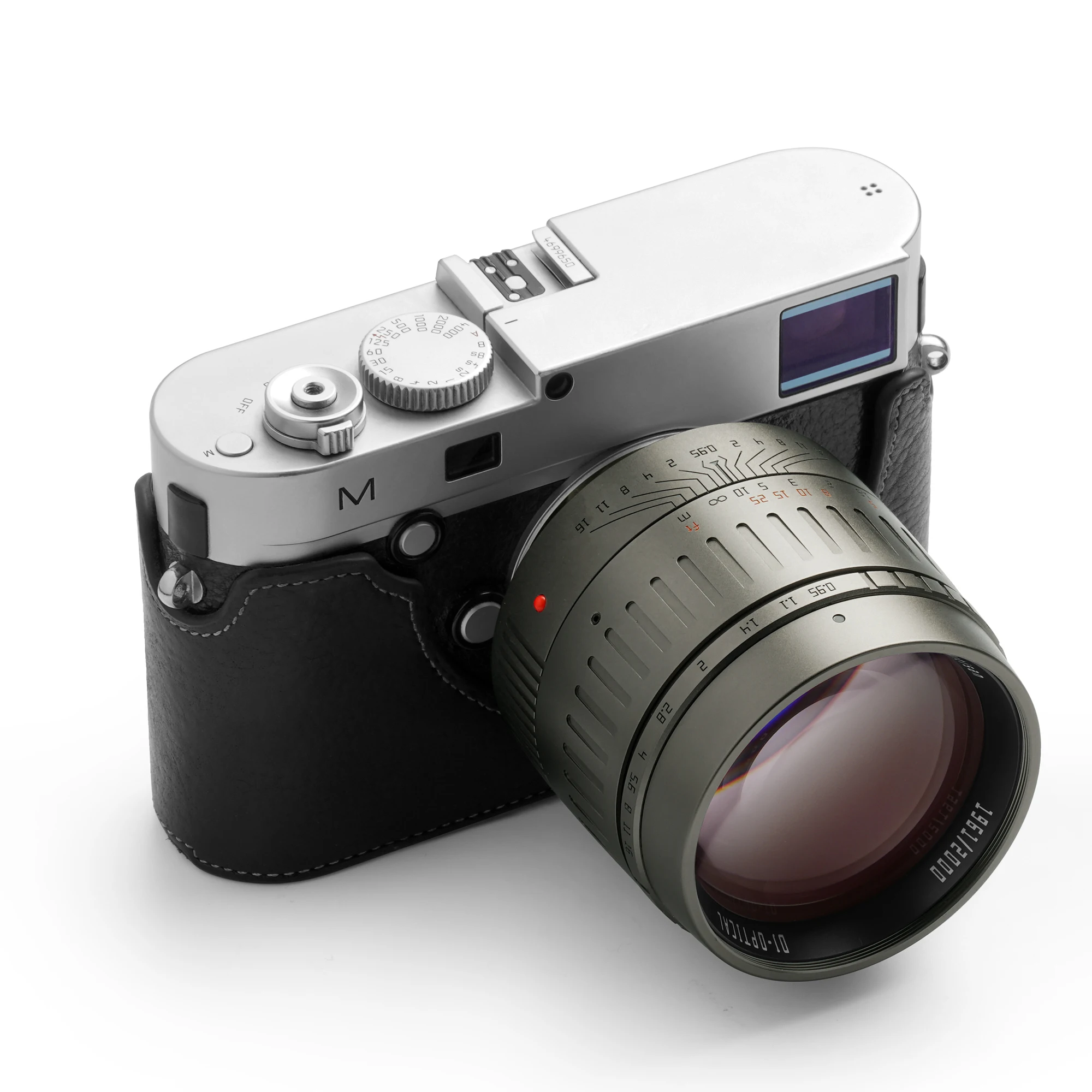 Фото Объектив TTArtisan 50 мм F0.95 Full Fame с ручной фокусировкой MF для камер Leica с байонетом M, как Leica M M240 M3 M6 M8 M9 M9p M10 с адаптером №2