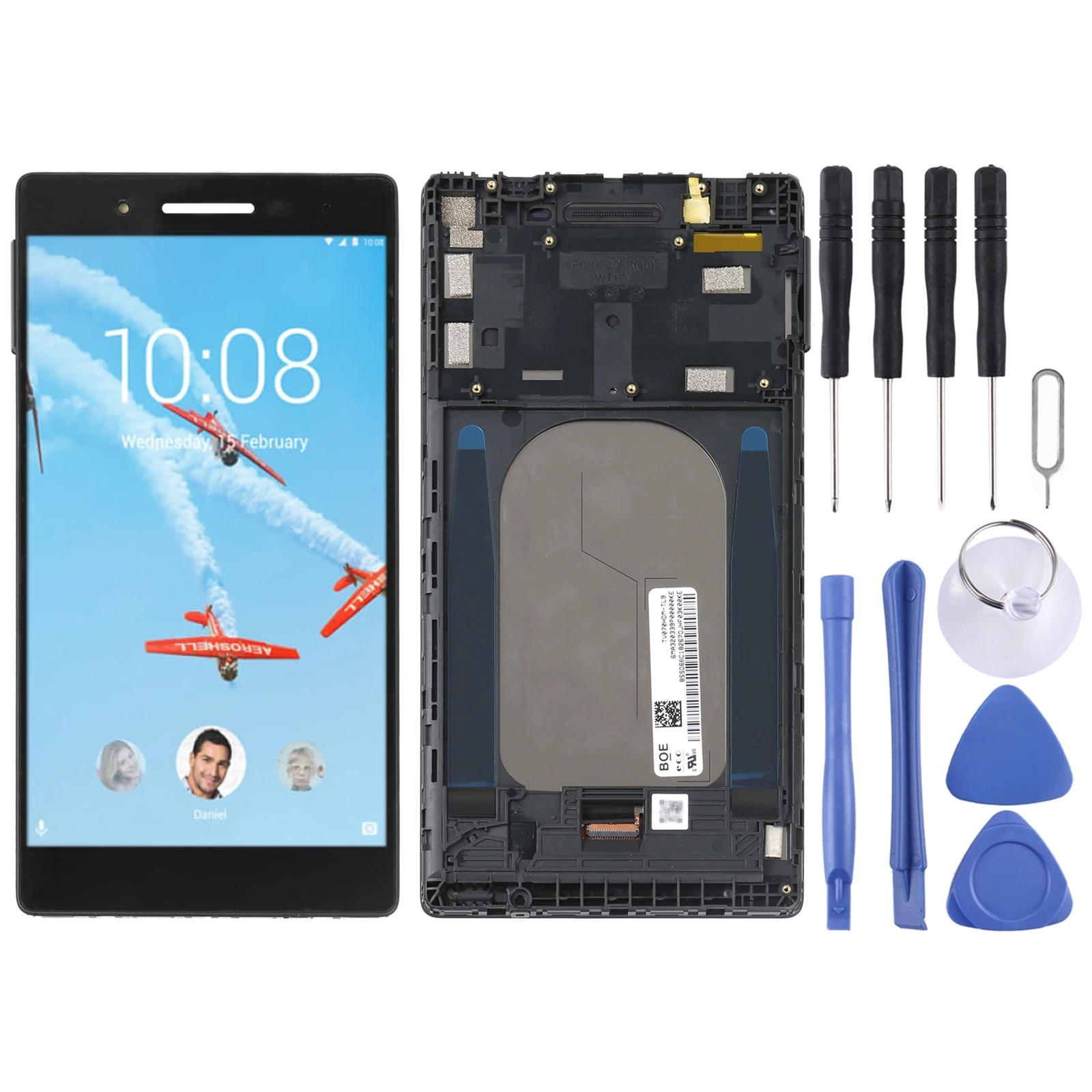 Оригинальный ЖК-экран для Lenovo Tab 7 TB-7504N TB-7504X TB-7504F TB-7504 дигитайзер в сборе с рамкой