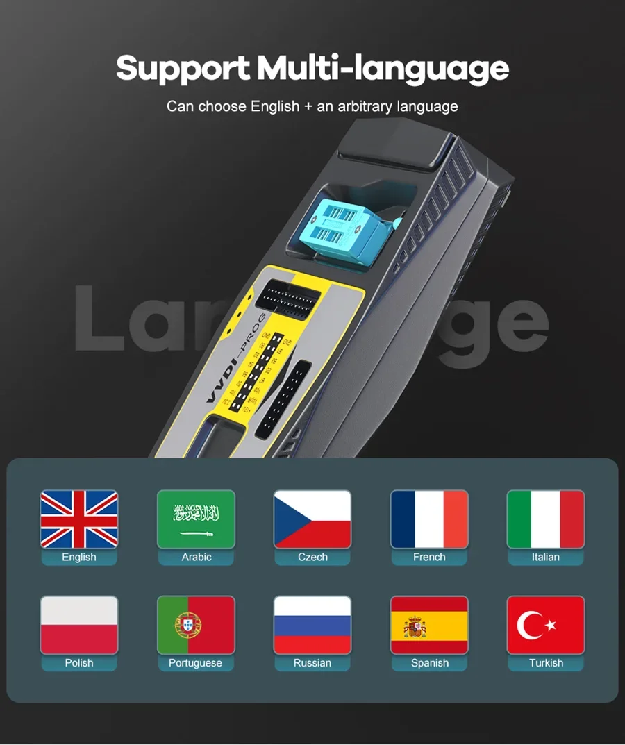 Фото VVDI-PROG Xhorse Auto Programmer VVDI PROG Auto Diangnostic-tool OBD-сканер Быстрая доставка №4