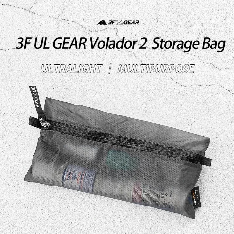 Водонепроницаемая сухая сумка 3F UL GEAR Volador 2 30D, ультралегкий маленький мешок, сумка для хранения для плавания, износостойкая сумка для всякой всячины, для кемпинга