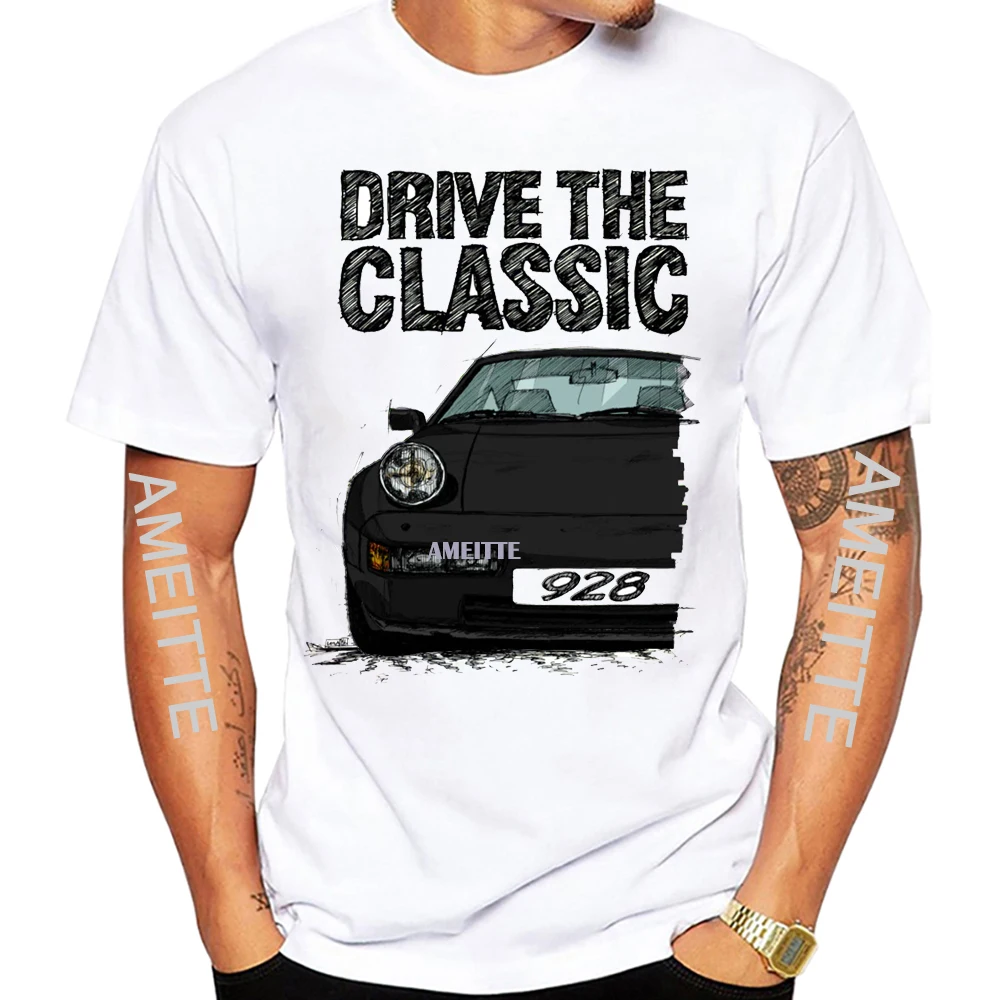 Новая мужская футболка с коротким рукавом Drive The Classic RWB 928 Late Model Vintage T-Shirt Boy Cool Driver White Tees Mans Car Sport Race T Shirt (art.: 3920d1ab2fe1e) - 3920d1ab2fe1e