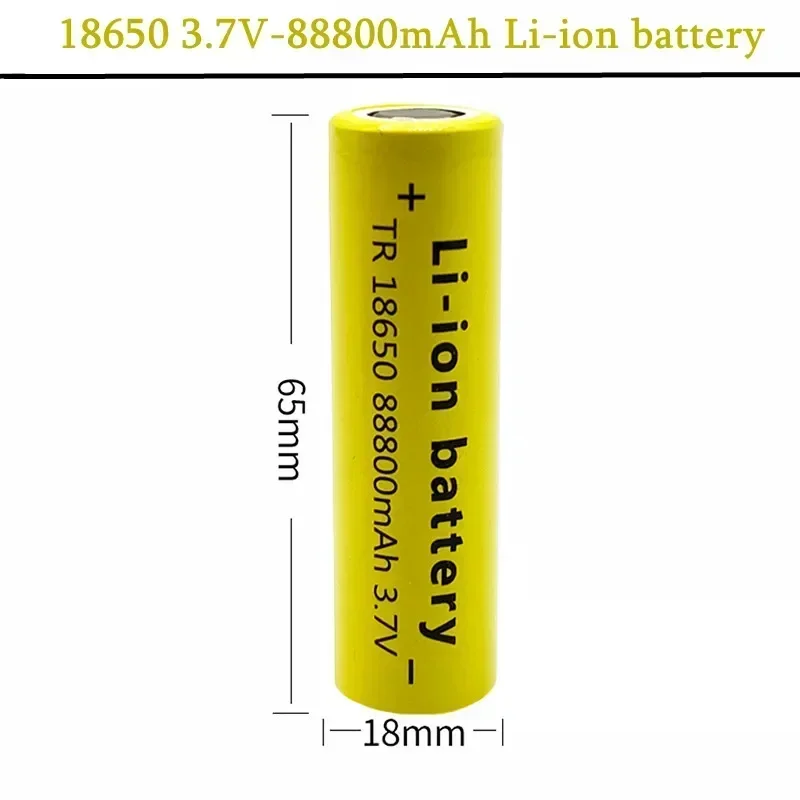 Baterai 18650뷰 88800 мАч 3,7 В 18650 baterai Lithium isi ulang untuk mainan senter/pengisian отличаются