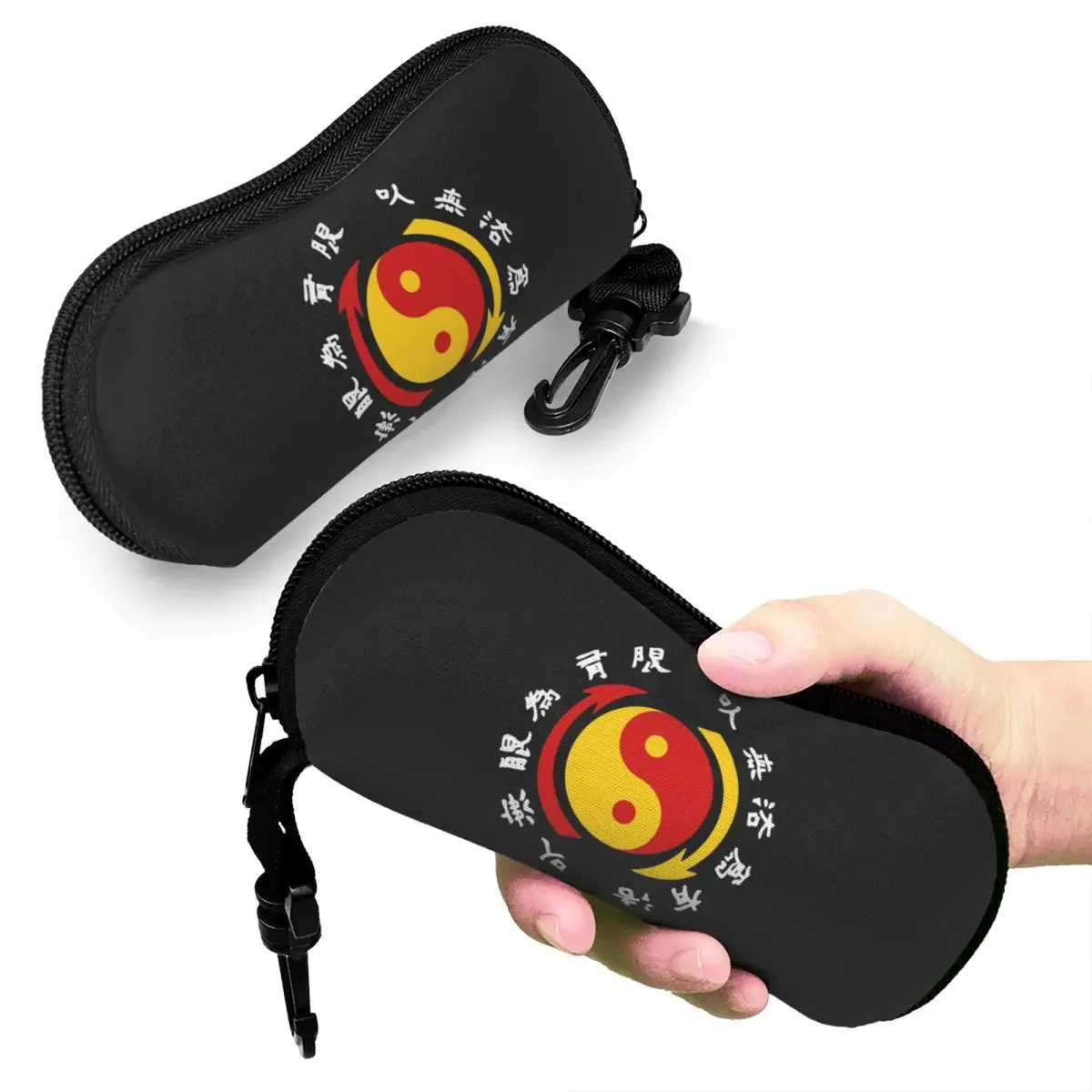 JKD Jeet Kune Do чехол для очков с логотипом, защитная коробка для солнцезащитных очков для женщин и мужчин, мягкая сумка для очков