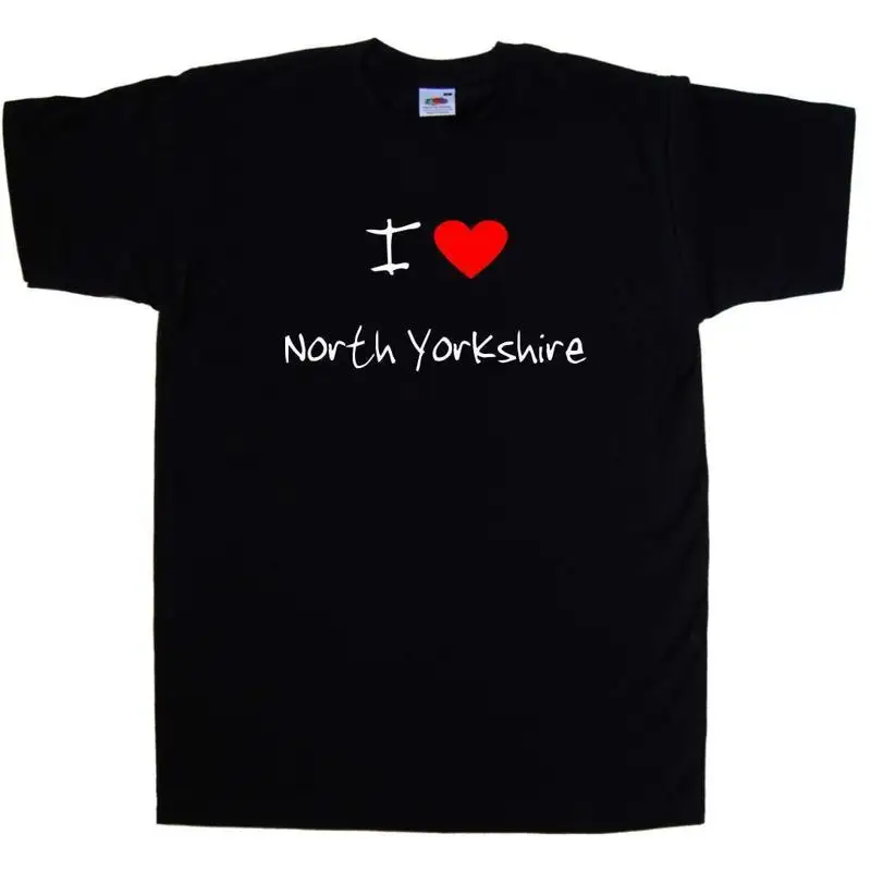 Футболка I Love Heart North Yorkshire