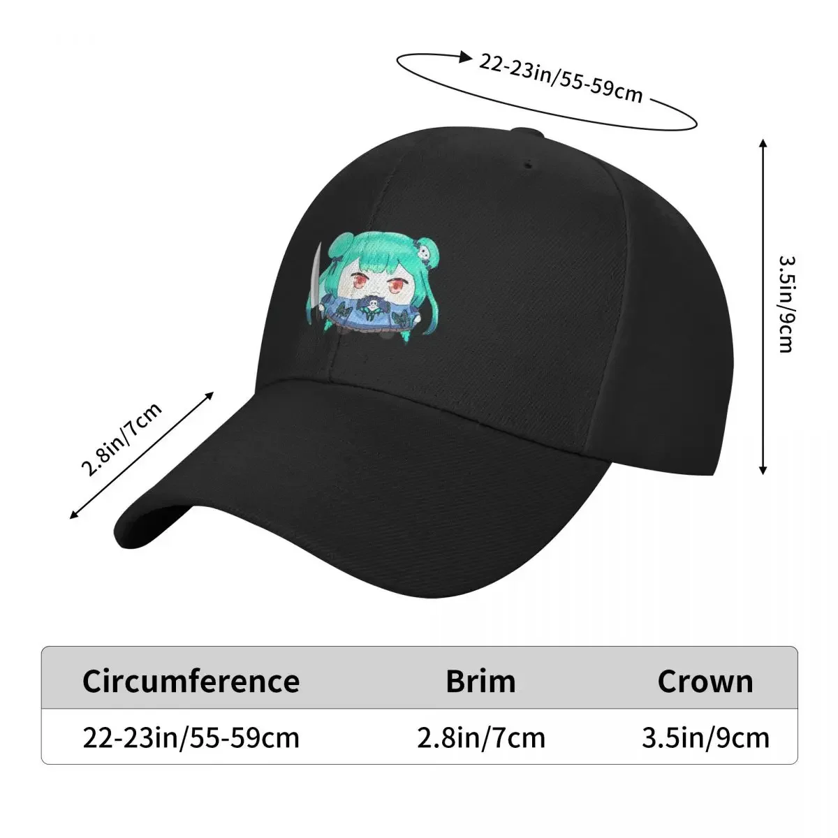 Uruha Rushia Baseball Cap Thermal Visor Men's Caps Women's (art.: 3920cd9f87041) - 3920cd9f87041