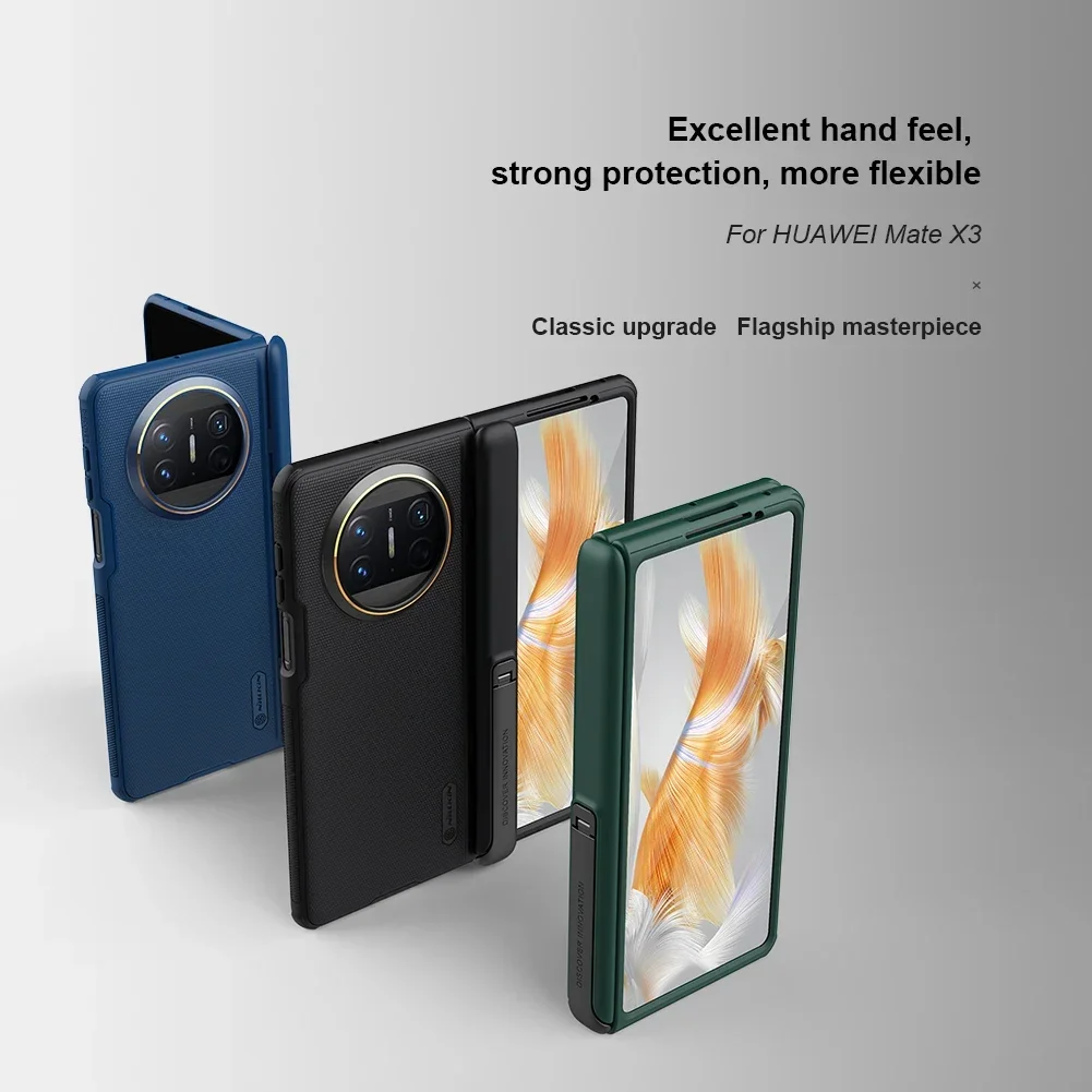 Защита для камеры Nillkin с держателем, чехол для телефона, чехол для Huawei Mate X3 Global ALT-AL00 MateX3 X 3 3X 256/512/1000 ГБ, бампер