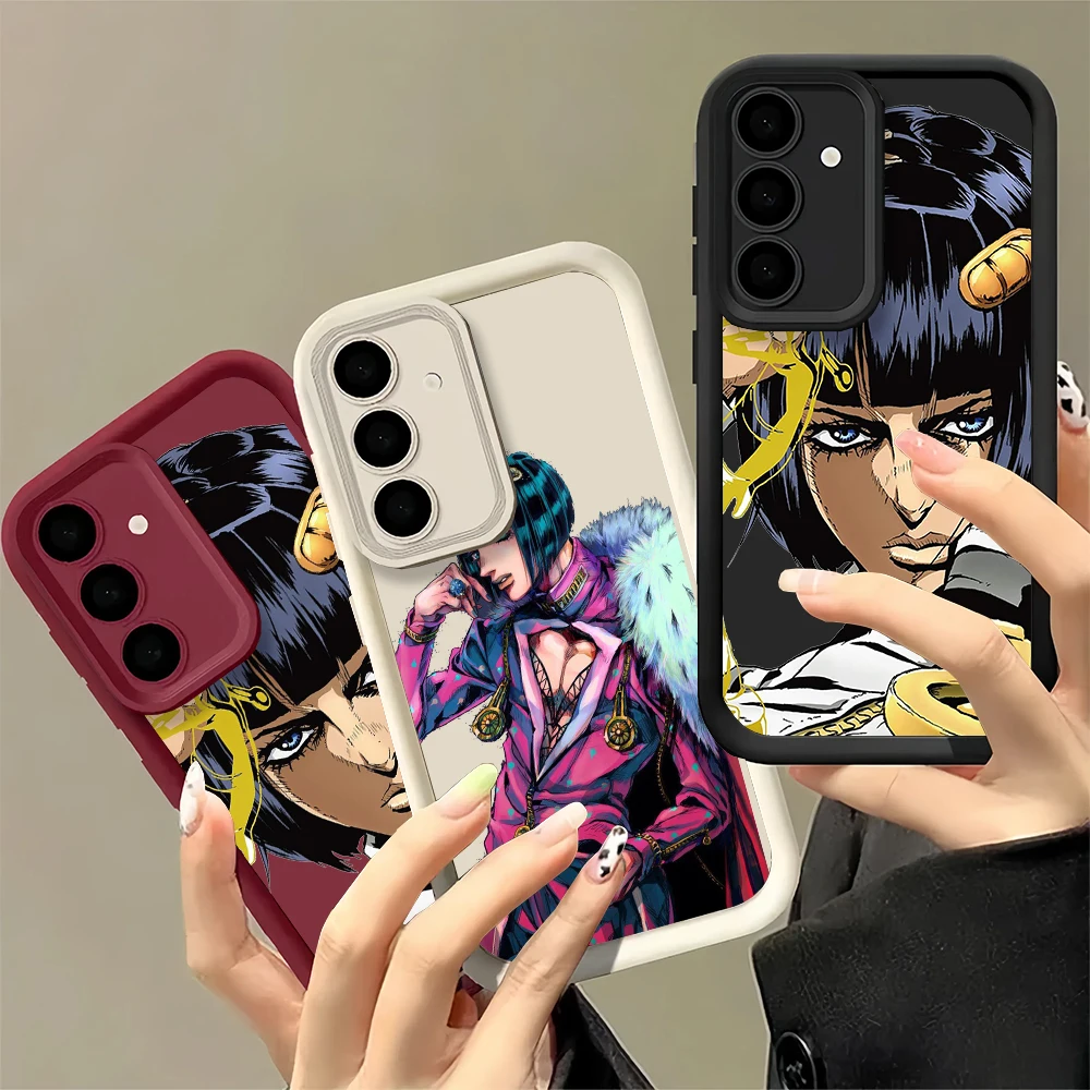 Чехол для телефона JoJo Adventure Bruno Buccellati для Samsung A16 A26 A36 A56 A15 A25 A35 A55 A14 A24 A34 A54 A13 A23 A33 A53 A73 A06 A