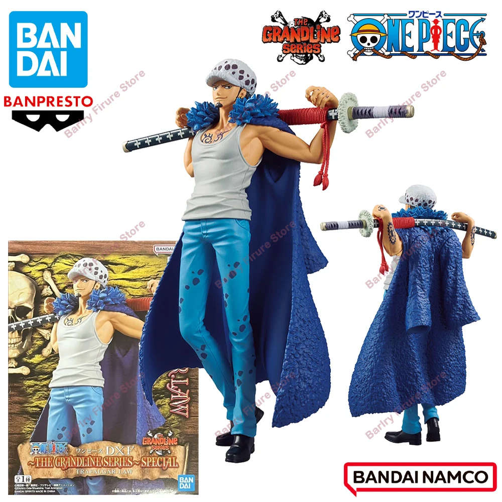 Оригинальная натуральная BANPRESTO DXF цельная СПЕЦИАЛЬНАЯ 20 см Трафальгар Ло аниме фигурка фигурки в штучной упаковке модель игрушки праздничные подарки