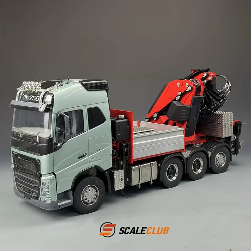 Модель Scaleclub Tamiya 1/14 FH750 8X8 Bands превращается на F1650 с автомобильным краном