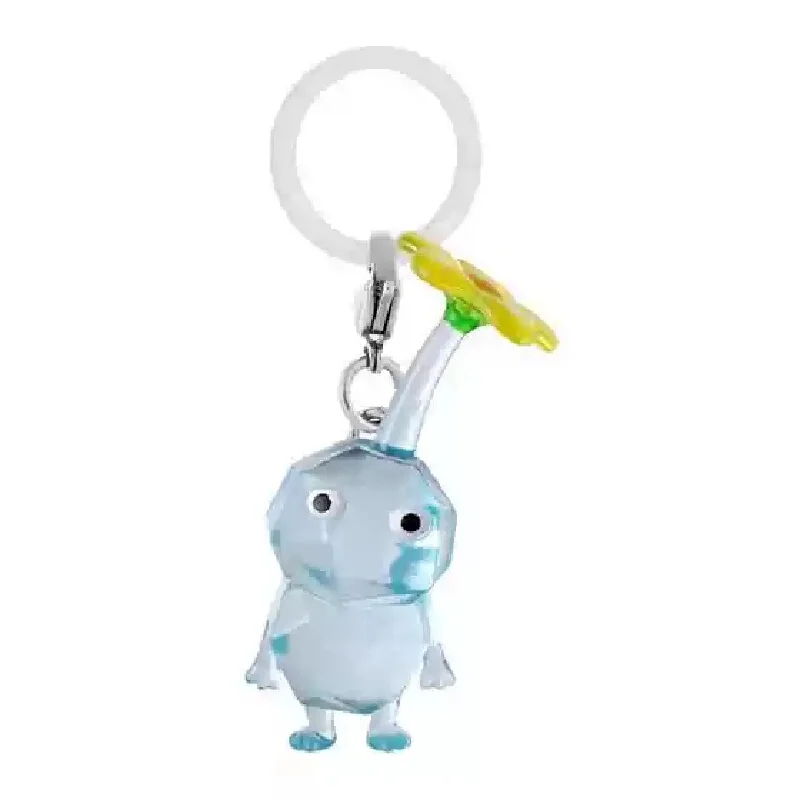 Фото Bandai Pikmin Подвеска в стиле персонажа Игровая периферия Прозрачная подвеска на молнии с пряжкой Рюкзак Подвеска Twist Egg Коллекционные предметы №4