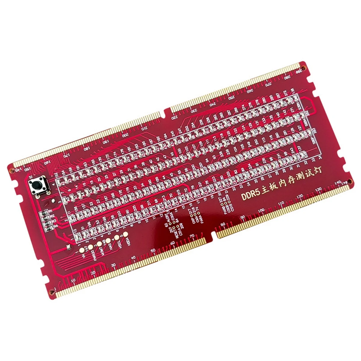 Тестер слота памяти DDR5 Широкая совместимость Тестер памяти DDR5 для ремонта компьютера памяти