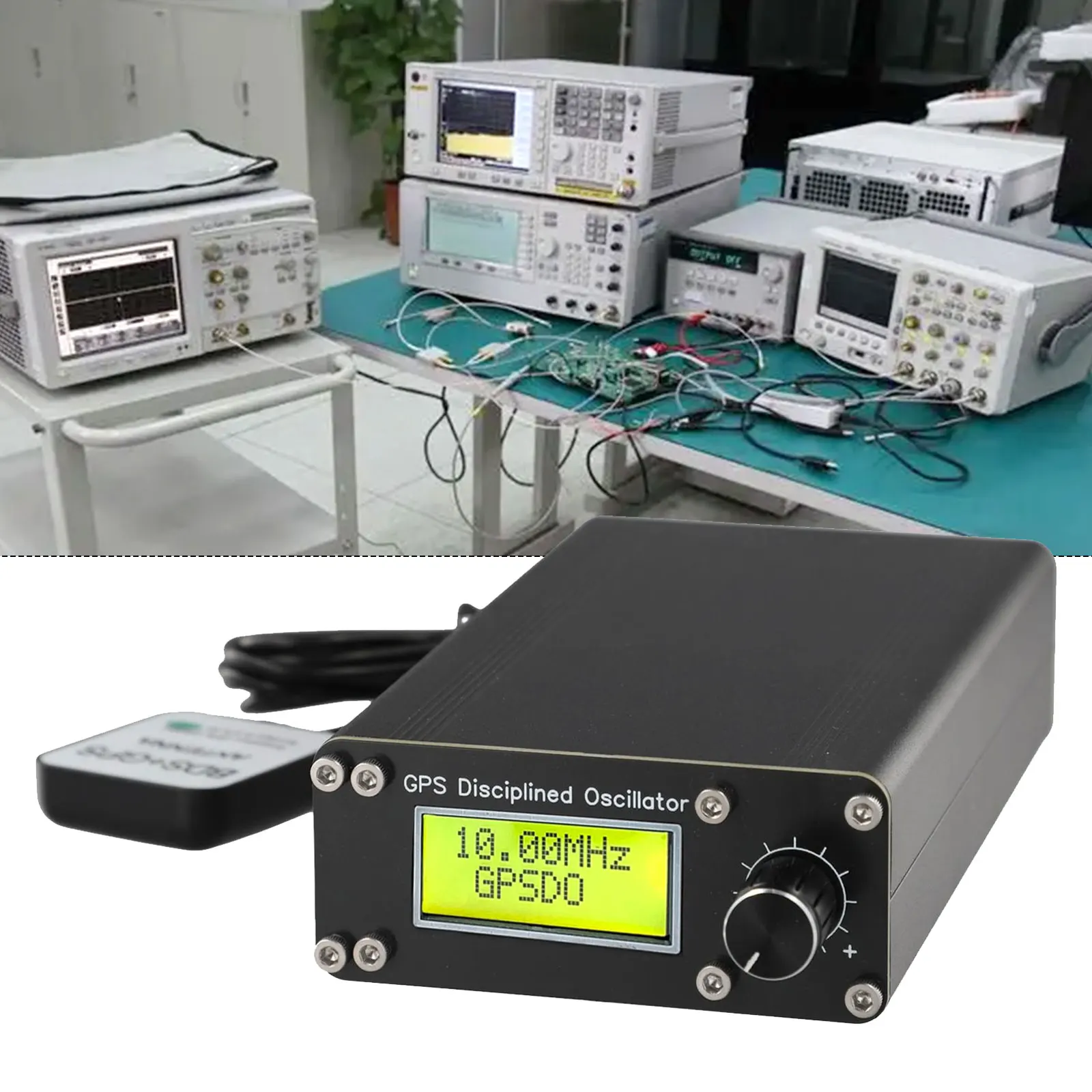 Фото Генератор последовательного сигнала GPSDO с GPS, 10 МГц №3