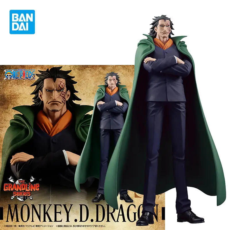 В наличии Bandai Original ONE PIECE DXF THE GRANDLINE SERIES SPECIAL MONKEY.D.DRAGON Около 20 см Аниме Фигурки Модель игрушки
