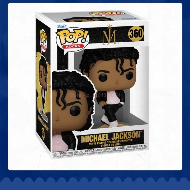 Фигурки Майкла Джексона Funko Pop Rock Series Орнамент Звезда Декор стола Коллекционная ограниченная серия Модель игрушки Подарок на день рождения (art.: 3920cf0b1ea01) - 3920cf0b1ea01