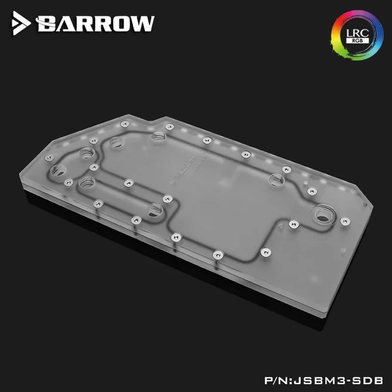 Фото Водяная плата Barrow для корпуса JONSBO MOD-3, система водяного охлаждения, кулер процессора и графического процессора, резервуар для воды, JBM3-SDB №2