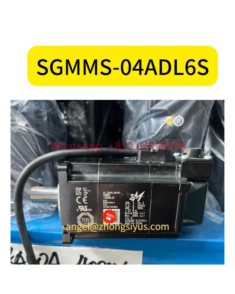 Б/у серводвигатель SGMMS-04ADL6S в новой коробке