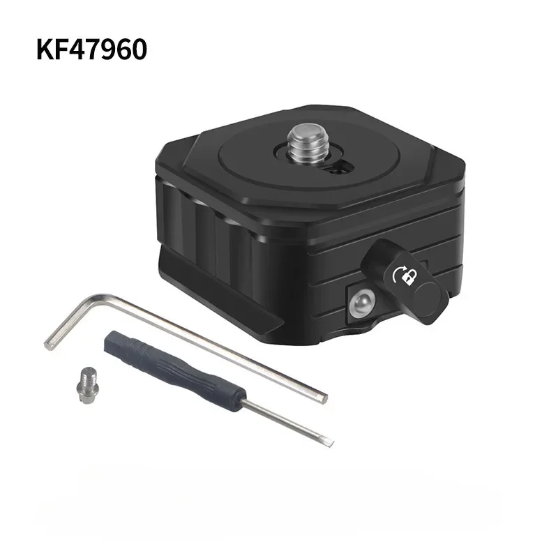 Фото Quick Releae Plate Mount 1/4 ''для штатива Arca-типа 38 мм, монопод, карданное крепление, система быстрого переключения для экшн-камеры Gopro №4