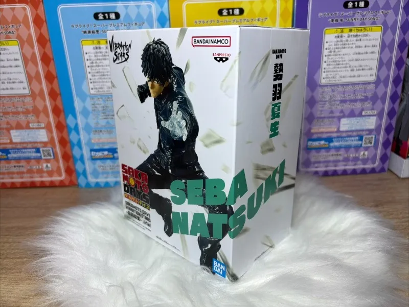 Оригинальный BANDAI, новый точечный товар SAKAMOTO DAYS Seba Natsuki, фигурка, модель аниме, коллекционные украшения, фигурка, модель игрушки
