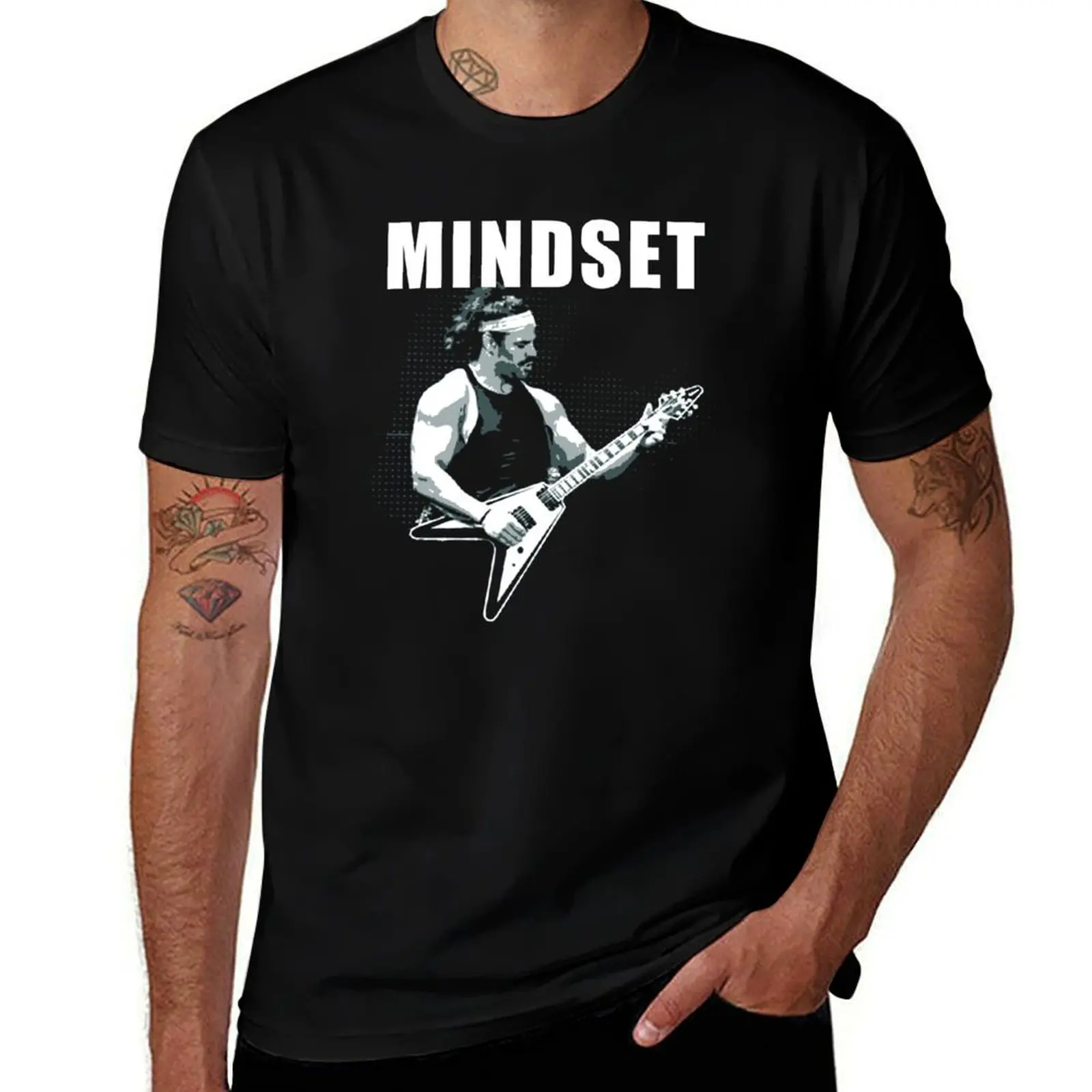 Футболка Эрика Багагаген Mindset, мешковатые рубашки, таможенный дизайн, свои собственные футболки для мужчин