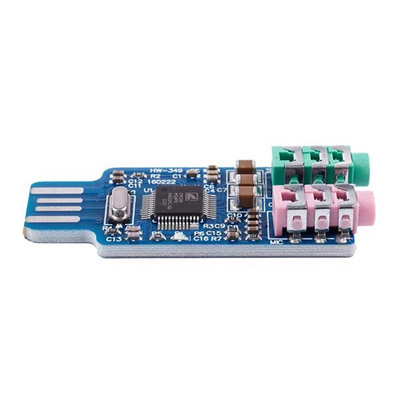 Фото 4 шт., USB-звуковая карта CM108 №4