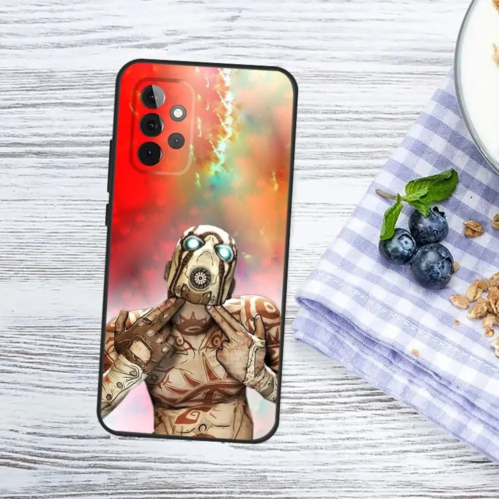 Фото Чехол для телефона Game B-Borderlands для Samsung Galaxy A13, A21s, A22, A31, A32, A52, A53, A71, A80, A91 Мягкий черный чехол для телефона №2