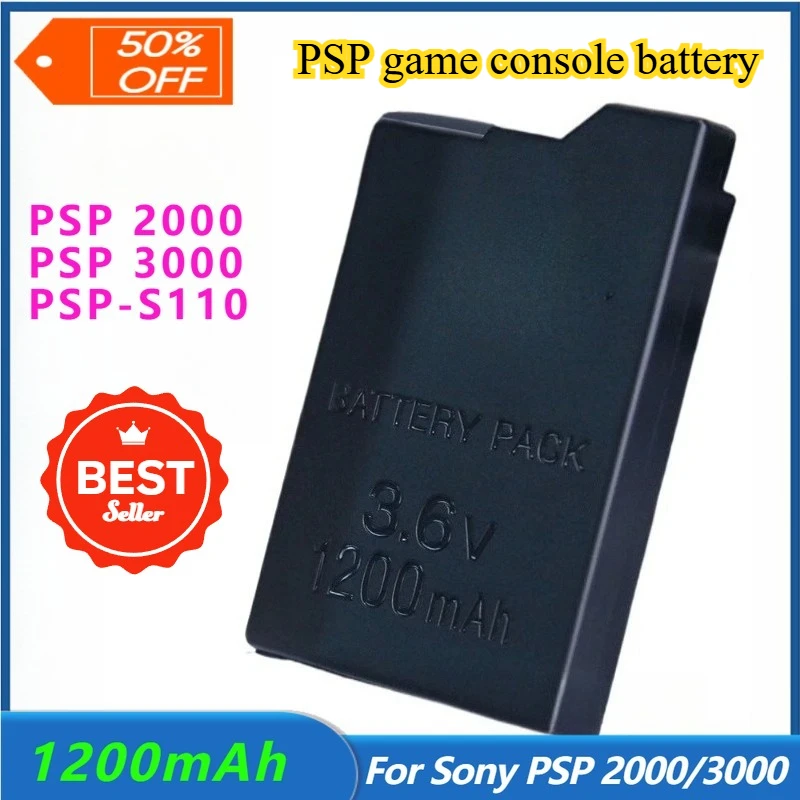 Для Sony PSP 2000/3000 PSP-S110 OSTENT Высококачественный аккумулятор для игровой консоли PSP 1200 мАч 3,6 В