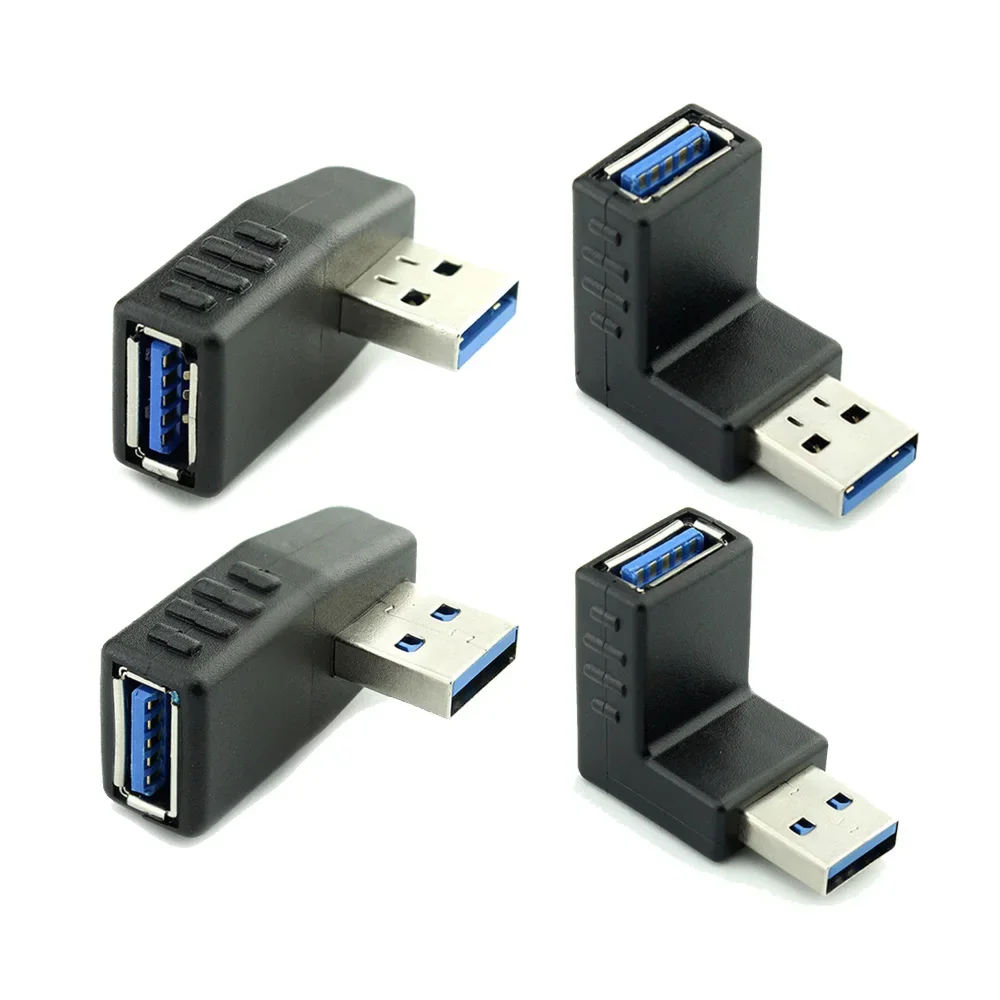 Фото Переходник «штырь-гнездо» сменный Удлинительный Кабель USB 3,0 Аксессуары 90 градусов коннектор для синхронизации данных Mini Right №3