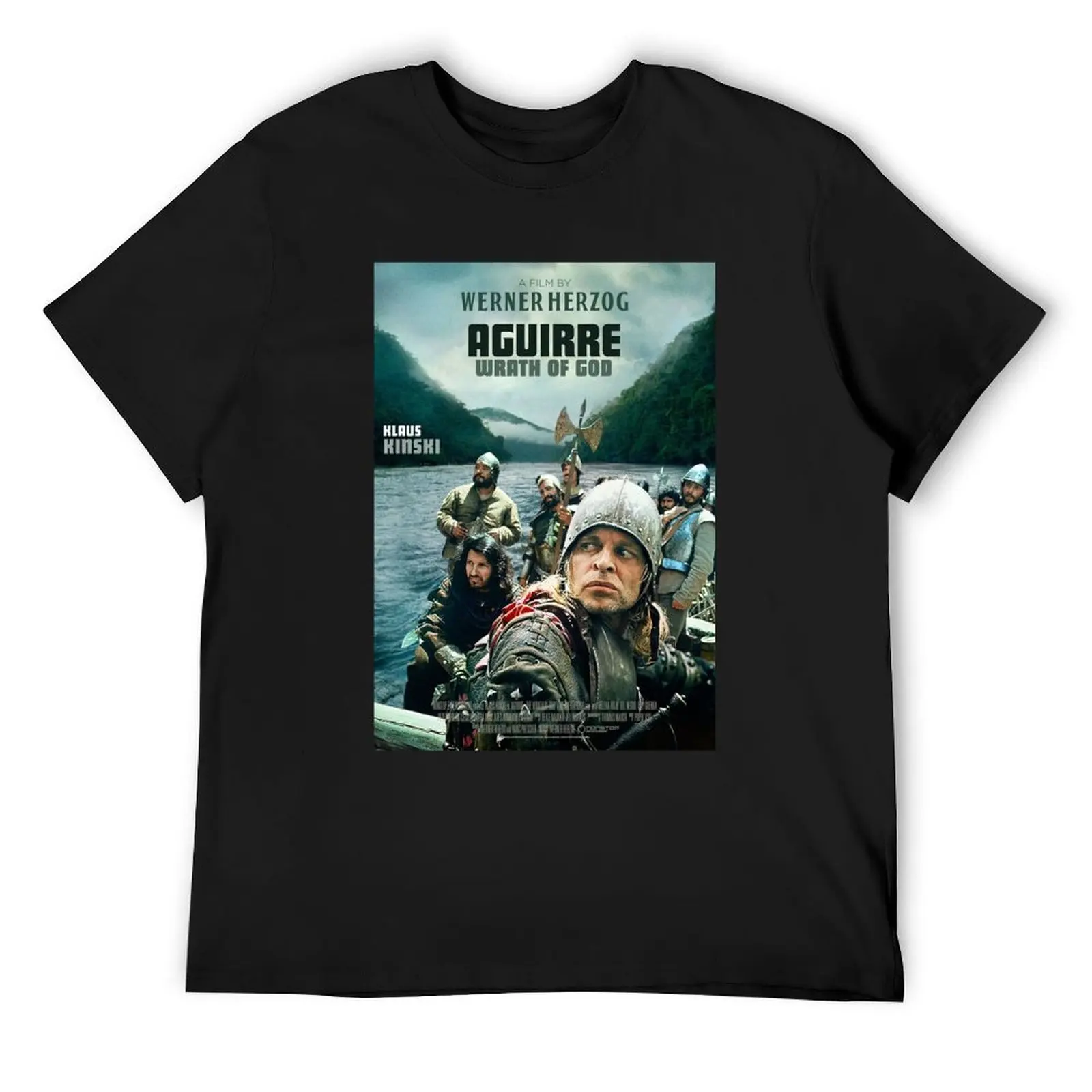 Винтажная футболка Aguirre the Wrath of God, футбольная футболка, забавные футболки, футболка для мужчин