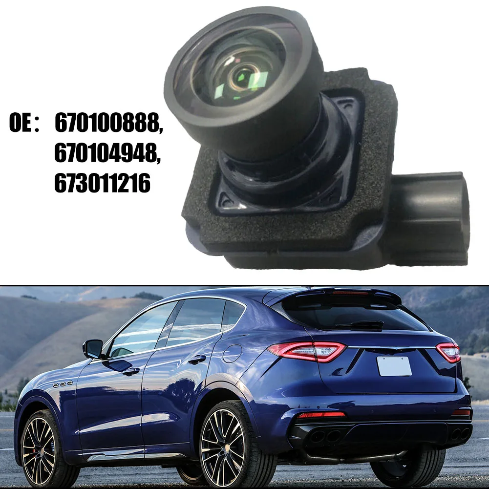 Камера заднего вида черного цвета для Maserati- Levante- 2017-2020 670100888 #670104948 #673011216 #