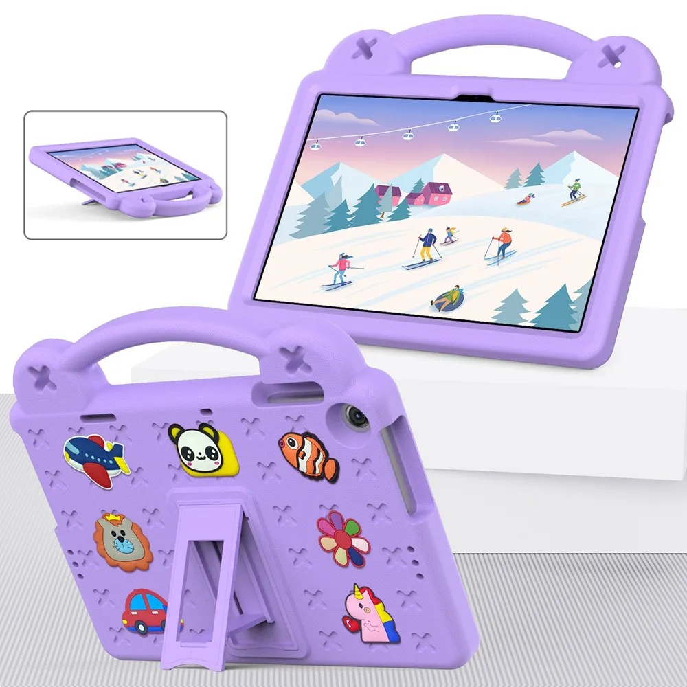 For Lenovo Tab M10 Plus 3rd Gen TB-125FU 128FU 10.6inch Case Kids Safe Cartoon Shockproof Tablet Cover for lenovo M10 X505F 10.1