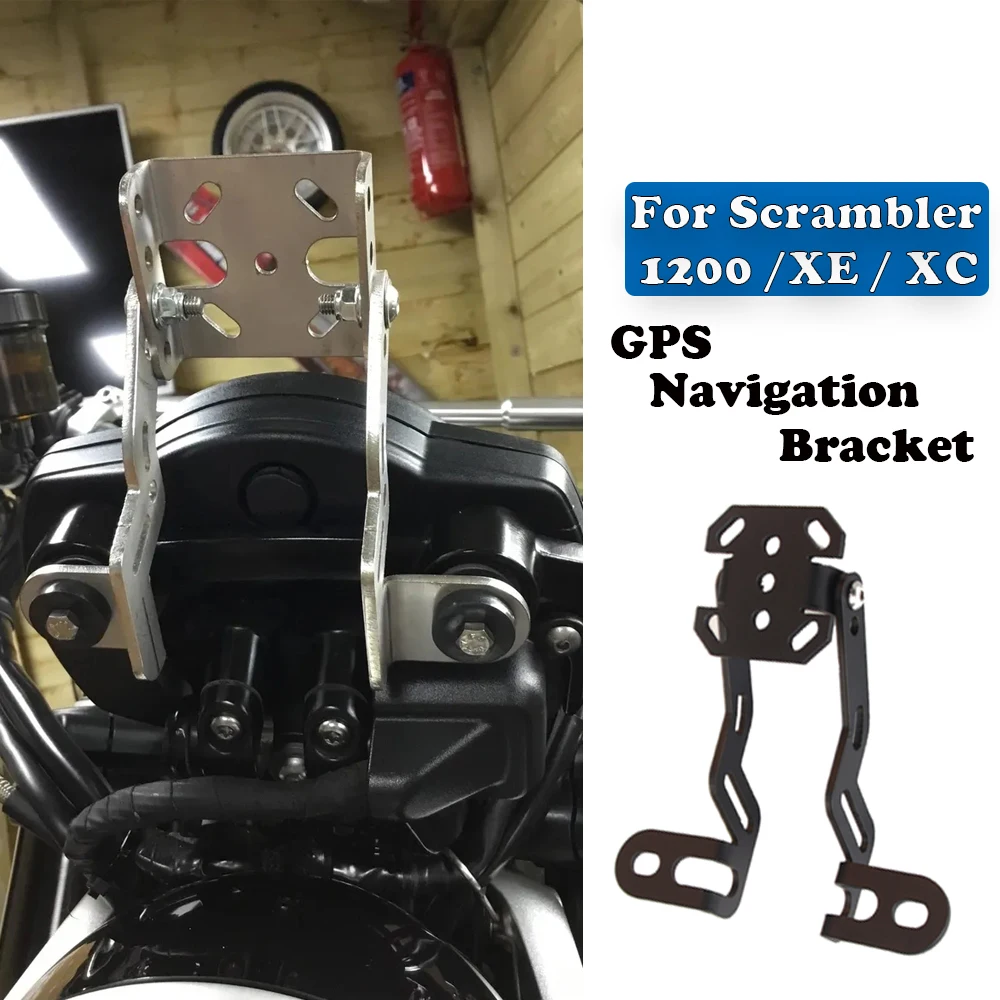 Держатель для навигации мотоцикла для Scrambler 1200 XE Scrambler 1200 XC, новый алюминиевый держатель для навигации GPS и мобильного телефона