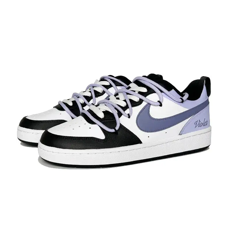Фото 【Настроить】Nike Court Borough Обувь для скейтбординга Женские кроссовки BQ5448-115 №3