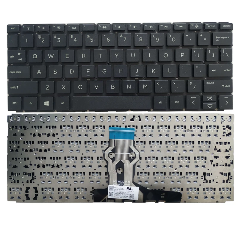 Новая клавиатура для ноутбука HP X360 11-AD 11-ad108ca 11-ad018ca 11m-ad013dx 11-ad010ca 11-ad051nr 11-AP 11M-AP US без рамки