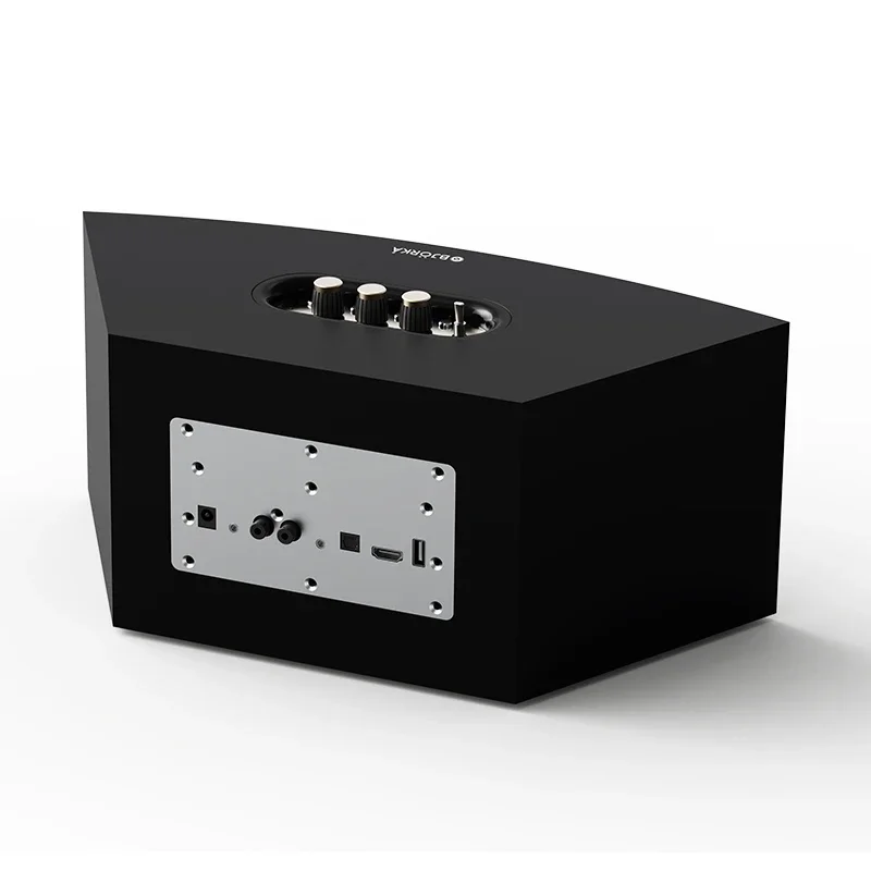 Высококачественный домашний ретро-динамик, 4-дюймовый Bluetooth-аудиоаксессуары, семейный громкоговоритель, старомодная звуковая коробка, настольный музыкальный плеер