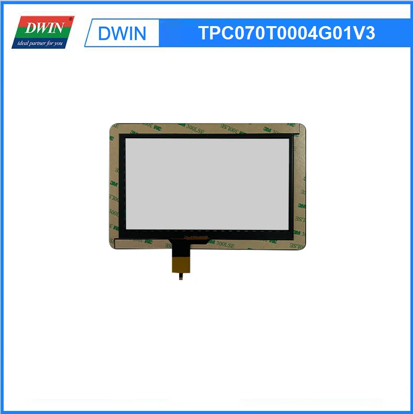 Фото DWIN 7-дюймовый CTP Pcap 85% емкостный сенсорный экран с коэффициентом пропускания TPC070T0004G01V3 №2