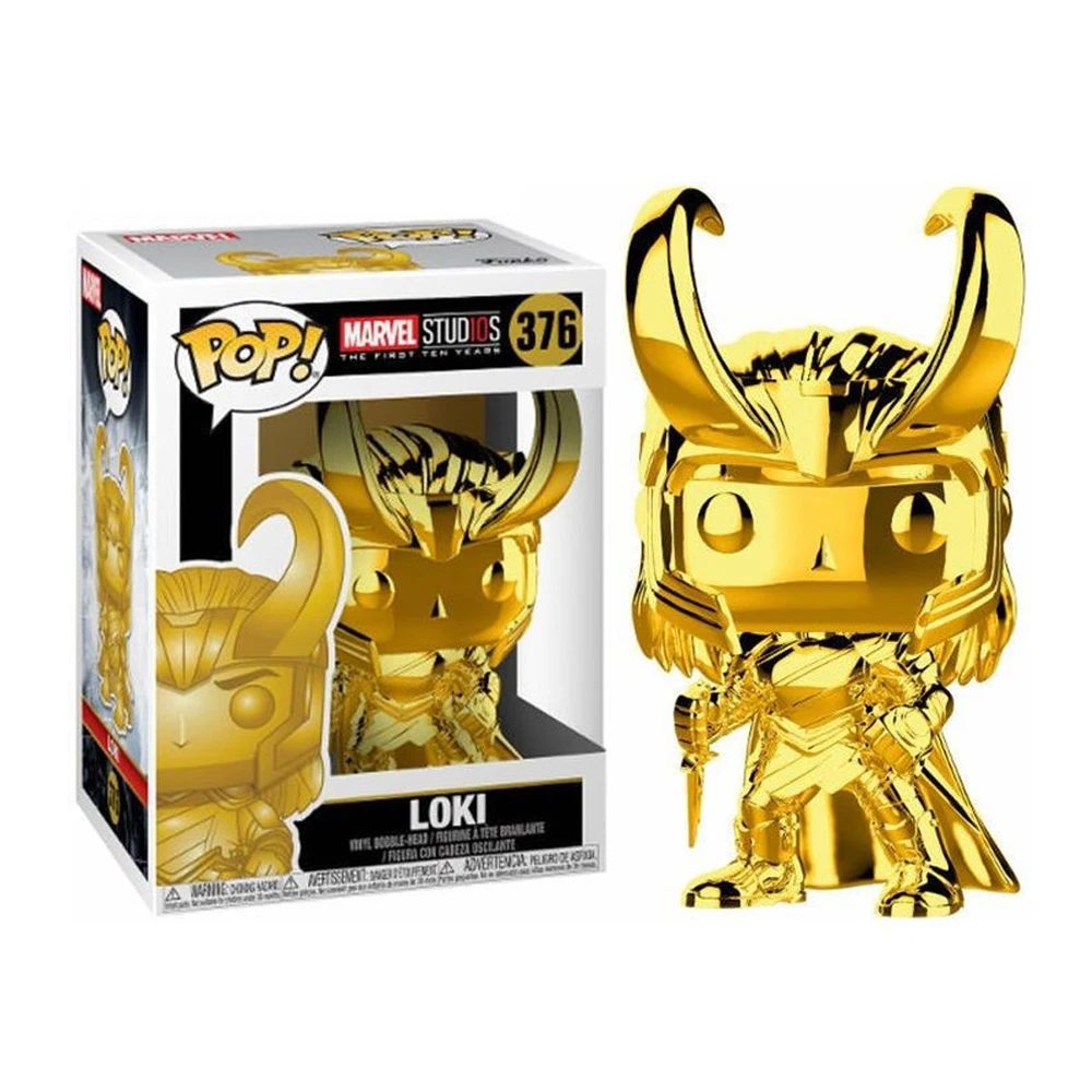 Funko pop Gold Loki 376 Виниловая фигурка кукла модели игрушки