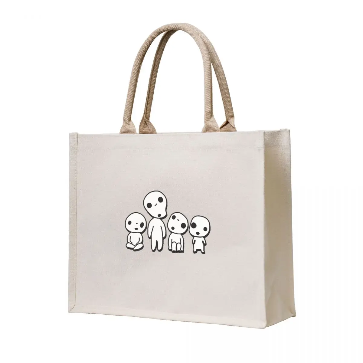 Kodama Spirites Tote Bag Тканевые сумки ручная сумка Большая женская сумка