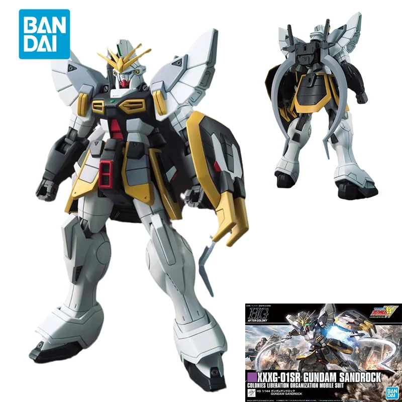 Прямая поставка в точку, оригинальная модель телефона Bandai, модель HGUC аниме Гундам GUNDAM SANDROCK, экшн-фигурка в сборе, игрушки для детей, подарок